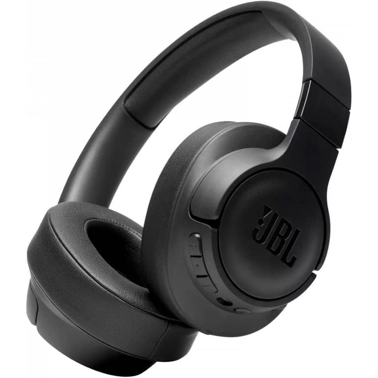 JBL Tune 760NC ANC Wireless Headphones, JBL Pure Bass Sound, 40mm Dynamic Drivers, Up to 50HPlayback, Built-In Micr for Hands-Free Calls, Foldable Design for Easy Storage, Black