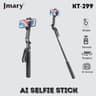 Jmary KT-299 Rotation Smart Tripods Al Face Sensor Selfie Stick Tripod Upto 1.8 Meter long 360° Horizontal - Black product thumbnail 1