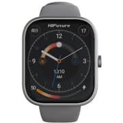 HiFuture LUME Smartwatch 1.85" IPS Display, Dual-Core Processor, 100+ Sports Modes, Built-in Wireless Calling, 24/7 Health Monitoring (Heart Rate, SpO2, Sleep), Ultra-Light Weight Sleek Design, Silver Grey product image