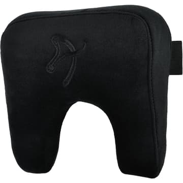 AROZZI Neck Pillow Ergonomic Pillow For Head & Neck Memory Foam Soft Fabric Compatible with all Arozzi Chairs & Most Other Gaming Chairs , Velvet Black