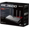 TP-Link Archer GE230 BE3600 Dual-Band Wi-Fi 7 Router, 2x 2.5G LAN Ports, Quad-Core CPU, RGB Lighting, 5GHz 2882 Mbps & 2.4GHz Wi-Fi Speed, 688 Mbps 3.6 Gbps Wi-Fi 7, Black product thumbnail 1
