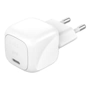 Belkin BoostCharge Compact 30W USB-C PD Fast Charging AC Charger for All iPhone 16 and iPhone 15 Models Samsung Galaxy S25, iPad, AirPods, and More - White product image