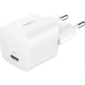 Belkin BoostCharge Compact 25W USB-C PD Fast Charging AC Charger for All iPhone 16 and iPhone 15 Models Samsung Galaxy S25, iPad, AirPods, and More - White product thumbnail 1
