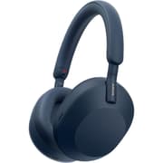 Sony Wireless Noise Canceling Bluetooth Headphone, Magnificent Sound, 30 Hour Battery Life, 32.81 ft Effective Range, 2.4 GHz Band Frequency, Detachable Cord, Closed Dynamic - Blue product image