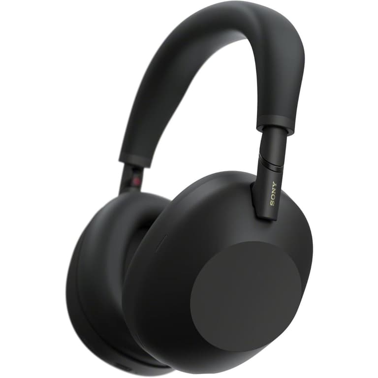 Sony WH-1000XM6 The Best Noise Canceling Wireless Headphones, HD NC Processor QN3, 12 Microphones, Adaptive NC Optimizer, Mastered by Engineers, Studio-Quality, 30-Hour Battery, Black - Black