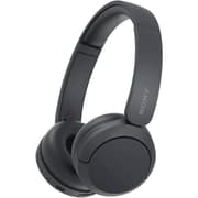 Sony CH520 Wireless Headphones, Bluetooth 5.2, 2.4GHz Band Frequency, Up to 40 Hours Continuous Communications, Up to 3 Hours Charing Time, Black product image