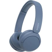 Sony CH520 Wireless Headphones, Bluetooth 5.2, 2.4GHz Band Frequency, Up to 40 Hours Continuous Communications, Up to 3 Hours Charing Time, Blue product image