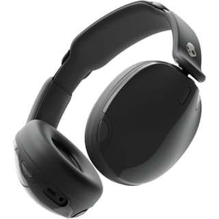 Skullcandy Hesh 540 ANC Wireless Over-Ear Bluetooth Headphones with THX Spatial Audio, Active Noise Cancelling, Personalized Sound, Up to 65 Hours Battery, Microphone for iPhone Android - True Black