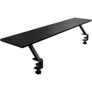 Arozzi Arena Desk Riser Large Ergonomic Design Universal compatibility Reinforced Metal Beam Supports up to 20KG , Black