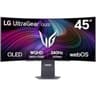 LG 45GX90SA UltraGear™ Smart 45” OLED Curved 800R 2K 240Hz 0.03ms HDR True Black 400 webOS 24 AI Picture & Sound G-SYNC Compatible HDMI 2.1 & USB C Adjustable Stand - Black product thumbnail 1