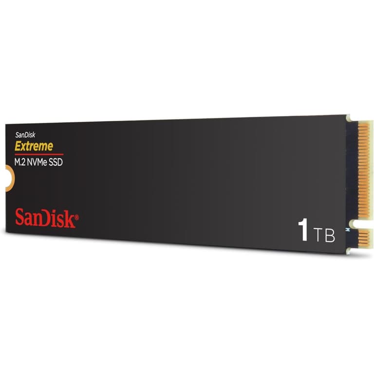 SanDisk 1TB Extreme M.2 NVMe PCIe 4.0 M.2 SSD x4 Interface,M.2 2280 Form Factor , Up to 5,150 MB/s w/ nCache 4.0 Technology