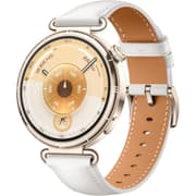 HUAWEI WATCH GT 6 GPS 41mm Smart Watch, AMOLED Touchscreen, up to 14 days battery life, Cycling, 100+ Sports Mode, iOS & Android Compatible, All-day Health Monitoring, Emotional Wellbeing, White product image