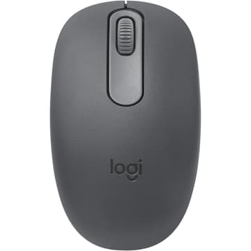 Logitech M196 Bluetooth Wireless Compact & Portable 12-Month Battery Smooth Tracking Compatible with PC & Mac, Windows and macOS - Graphite