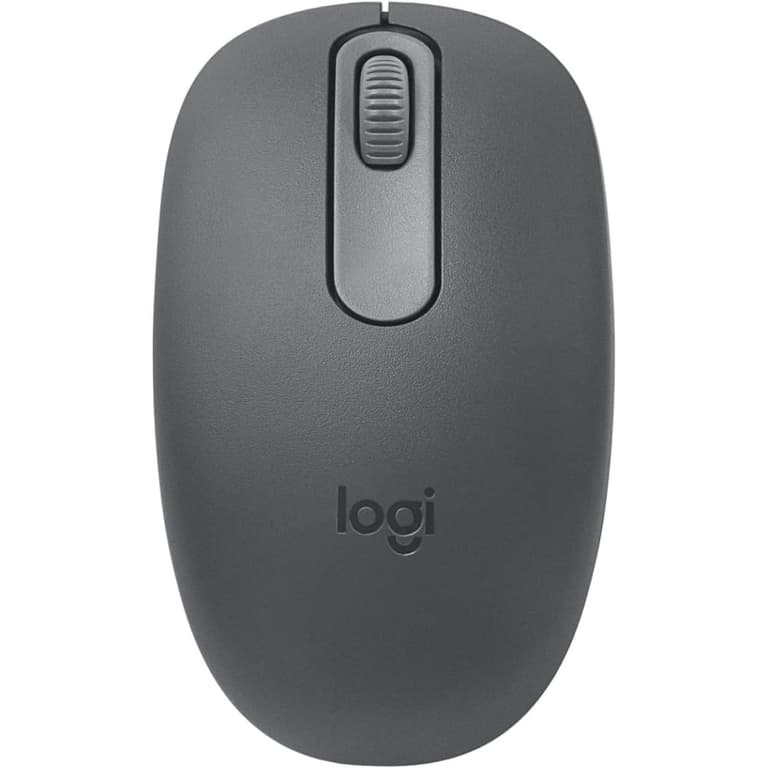 Logitech M196 Bluetooth Wireless Compact & Portable 12-Month Battery Smooth Tracking Compatible with PC & Mac, Windows and macOS - Graphite