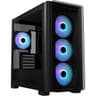 ASUS A23 Plus Computer Case, 4x Pre-Installed aRGB Fans, Up to 360mm Radiator & 7x 120mm Fan Support, 380mm Graphics Card Compatible, Front Panel USB Type-C I/O, Black product thumbnail 1