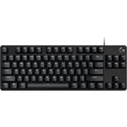 Logitech G413 TKL SE Mechanical Gaming Keyboard - Compact Backlit Keyboard with Tactile Mechanical Switches, Anti-Ghosting, Compatible with Windows, macOS - Black Aluminum product image