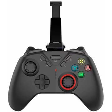 Redragon FORGE G711 Bluetooth, 2.4GHz Wireless, USB-C Game Controller Rechargable Up to 8 hours For PCs, N-Switch, PS3/PS4, iOS, Android - Black