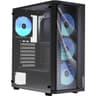 Raidmax MESHIAN X922 ATX Mesh Front Tempered Glass 4x 120mm ARGB Fan Preinstalled Supports Up to 320mm GPU - Black product thumbnail 1