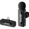 Boya BY-V1 Wireless Lavalier Microphone for iPhone, Mobile Phone Microphone iPhone Wireless, 100m Range, Mini Lapel Microphone for Podcast, Video, Vlog, YouTube, TikTok - Black product thumbnail 1