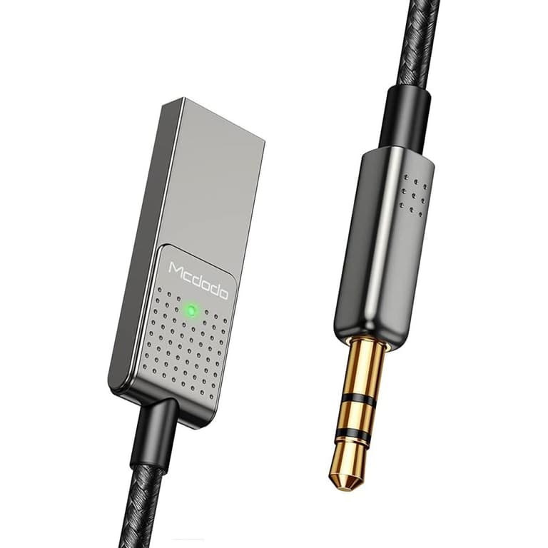 Mcdodo CA-8700 USB-A To AUX 3.5mm Bluetooth Audio Transmitter/Receiver 1.7M Cable