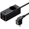 Mcdodo CH-4620 EU GaN Power Strip 70W, 2x USB-C, 1x USB - Black product thumbnail 1