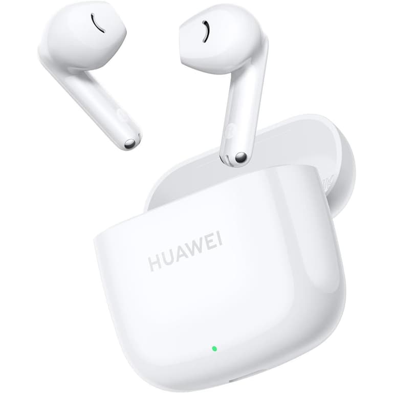 HUAWEI FreeBuds SE 2, up to 40-Hour Battery Life, Compact and Comfortable to Grip, 3 Hours of Music Playback on a 10-Minute Charge, IP54 Dust & Splash Resistance For Android & iOS - White