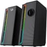 Redragon GS580 Calliope RGB Desktop PC Speakers,2.0 Channel Enhanced Sound and Volume Control with 3.5mm Cable-Black product thumbnail 1