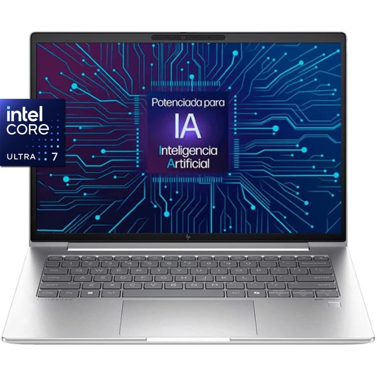 HP NEW EliteBook 640 G11 (2024) Intel Core Ultra 7 10-Cores AI-Enhanced Light & Powerful For Secure Enterprise Business & Protected by HP Wolf Security - Silver