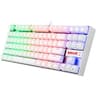 Redragon K552W KUMARA 87 Keys Mechanical Gaming Keyboard RGB LED Backlit Wired Anti-Dust Proof Red Switches - White product thumbnail 1
