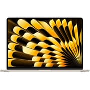Apple MacBook AIR 15 (2024) NEW Apple M3 (256GB/16GB) 8‑Core CPU & 10‑Core GPU Retina True Tone - Starlight product image