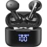 TOZO Tonal Fits Wireless Earbuds Bluetooth 5.3 in Ear Headphones Dual Mic Call Noise Cancelling IPX8 Waterproof 44H Playback Stereo Sound with LED Display Wireless Charging Case - Black product thumbnail 1