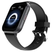 HiFuture Zone2 Bluetooth Calling Smart Watch, 1.96-inch AMOLED IPS Display, IP68 Waterproof, Health Monitoring & 100+ Sports Modes, up to 7 Days Battery Life - Black product image