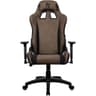 Arozzi Avanti Soft Fabric (2024) Breathable Soft Fabric Front, Stylish PU leather Back 3D Armrest Tough Metal Frame Supports up to 120kg - Brown product thumbnail 1