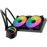 Raidmax Infinita LS240 AIO Water Cooling System 240mm ARGB/RGB Light PWM Compatible with Intel & AMD CPU Socket . Black product thumbnail 1