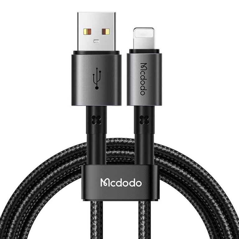 Mcdodo CA-3580 USB-A to Lightning cable, 1.2m - black
