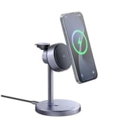 Mcdodo CH-2462 3-in-1 Qi2 MagQ Magnetic Wireless Charging Station Stand 15W + 33W + 5W mains charger product image