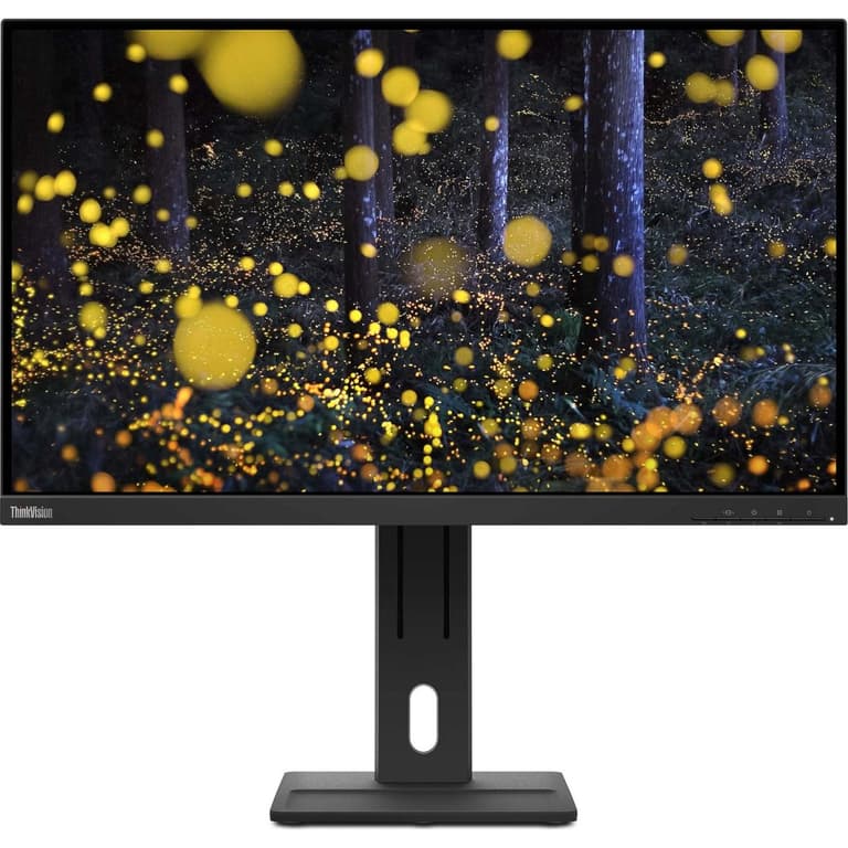 Lenovo ThinkVision E27q-40 27" IPS 2K QHD 100Hz Businesses Class 99% sRGB 350 cd/m² HDMI & Display Port w/ Adjustable Stand & Speakers , Black