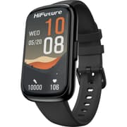HiFuture EV02 Bluetooth Smart Calling Watch, 1.47 Inch IPS Display, 7 Days Daily Use, 100+ Sport Mode, Heart Rate Monitoring, IP68 Waterproof Smart Watch - Black product image