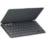 Logitech Keys-to-GO 2 Portable Wireless iPad Keyboard with Built-in Cover, Slim and Compact Bluetooth Keyboard for iPad, iPhone, Mac, and Apple TV, Easily Switch with Devices Arabic & English Layout- Graphite product thumbnail 1