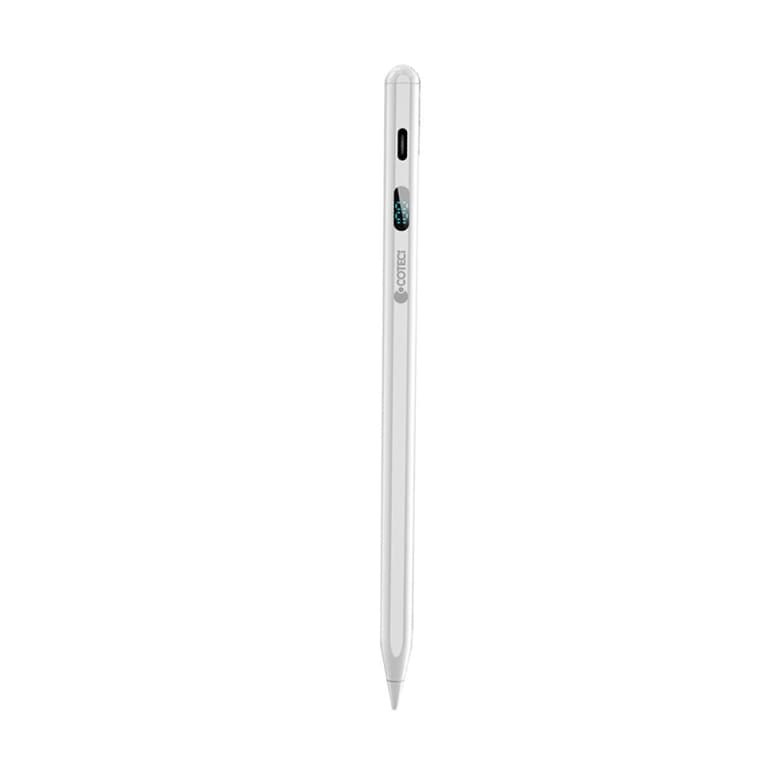 Coteci P7 IP-019 Universal Pencil Compatible with iOS & Android Tablets USB-C Charging Magnetic - White