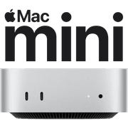 Apple Mac MINI (2024) Apple M4 Chip (256GB/16GB) 10‑core CPU & 10‑core GPU Built for Apple Intelligence Gigabit Ethernet. Works with iPhone/iPad product image