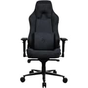 Arozzi Vernazza Supersoft Upholstery Material has a Unique Velvety Texture That is Fluid-Repellant & Breathable Memory Foam Lumbar Support 4D Armrest - Pure Black product image