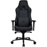Arozzi Vernazza Supersoft Upholstery Material has a Unique Velvety Texture That is Fluid-Repellant & Breathable Memory Foam Lumbar Support 4D Armrest - Pure Black product thumbnail 1