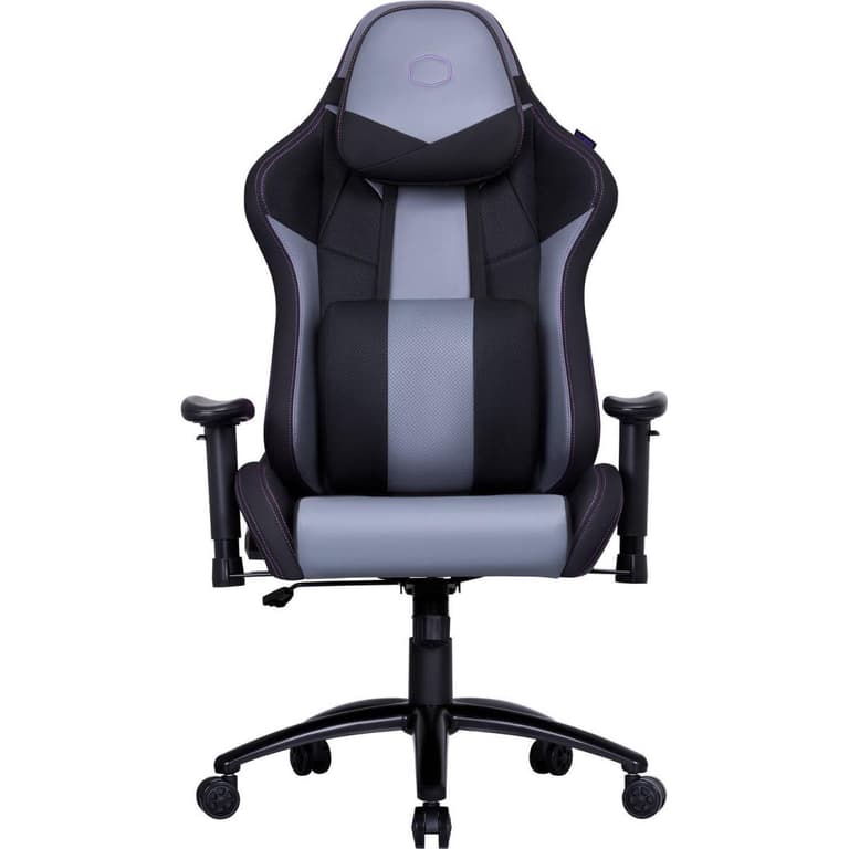 Cooler Master Caliber R3 Gaming Chair Adjustable Lumbar Support, 180° Reclining, Reinforced Steel Frame, Memory Foam, Breathable PU, Class 4 Gas Lift, 2D Armrests, Black