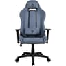 Arozzi Torretta Soft Fabric (2023) Soft Pleasant & Durable Ergonomic Design 3D Armrest 2 Adjustable Height Supportive Pillows & Adjustable Height - Blue product thumbnail 1