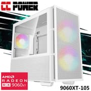 CC Power 9060XT-105 Gaming PC NEW 9Gen AMD Ryzen 9 7900X 12-Cores w/ AMD Radeon RX 9060 XT 8GB DDR6 & Advanced Air Cooler product image