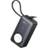 Anker MagGo Power Bank for Apple Watch, Officially Certified 10,000mAh Compact Battery Pack with Built-in USB-C Cable, 35W Max, for iPhone 15 Series, Samsung, iPad, AirPods, and More - Black product thumbnail 1