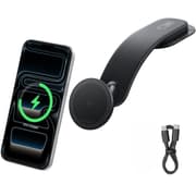 Anker Nano Magnetic Wireless Car Charger, 360° Adjustable Mount Car Charger with Detachable Pad, 15W Qi2 Certified with Alloy Bracket, Fast Charging for iPhone 17/16/15/14/13 Series product image