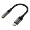 ACEFAST J12 USB-C to 3.5mm Audio Adapter High-Fidelity Audio Converter - Black product thumbnail 1