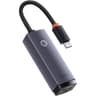 Baseus Lite Series RJ45 Lan Port Ethernet Adapter Type-C to RJ45 LAN Port 1000Mbps Hub - Grey product thumbnail 1